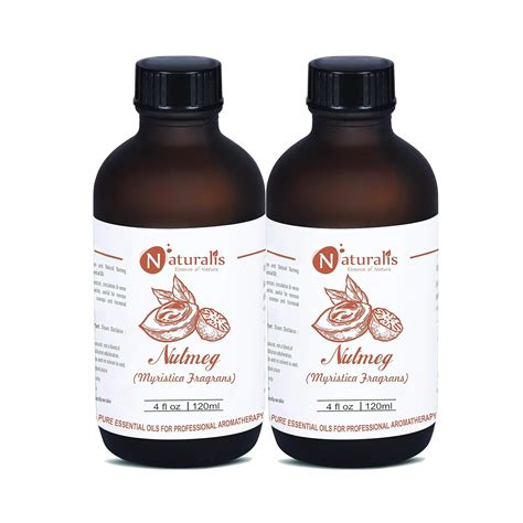 Naturalis Essence of Nature Nutmeg Essential Oil 100% Undiluted Pure ...