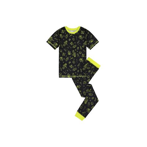 Sleep On It Boys 2-Piece Super Soft Jersey Snug-Fit Pajama Top and ...