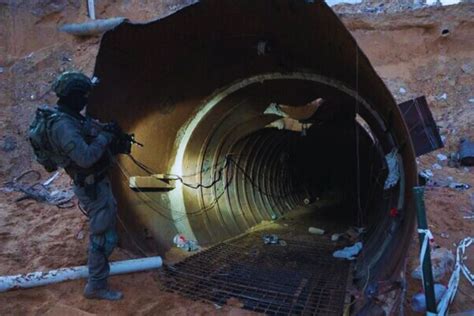 Massive 4 km long Hamas tunnel discovered near Gaza border, claims ...