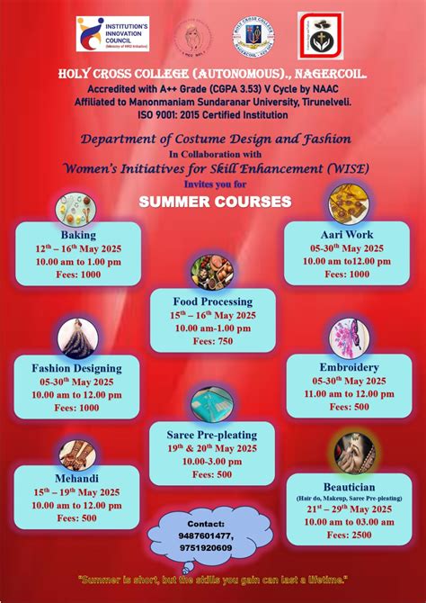 Holy Cross College(Autonomous), Nagercoil