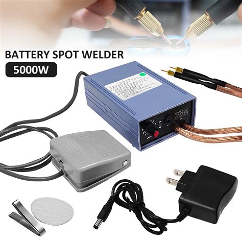 Battery Spot Welder Kit Mini Handheld Spot Welding Machine for 18650 Battery DIY Portable ...