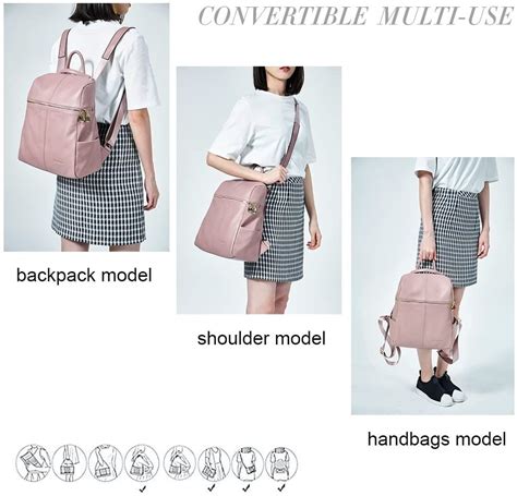 Zaino Donna In Pelle PU - Elegante, Antifurto, Impermeabile, Per Scuola, Lavoro, Viaggio - Foto 5