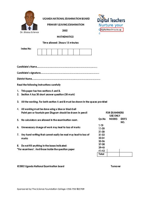 Mathematics-2002-marking-guide - UGANDA NATIONAL EXAMINATION BOARD ...