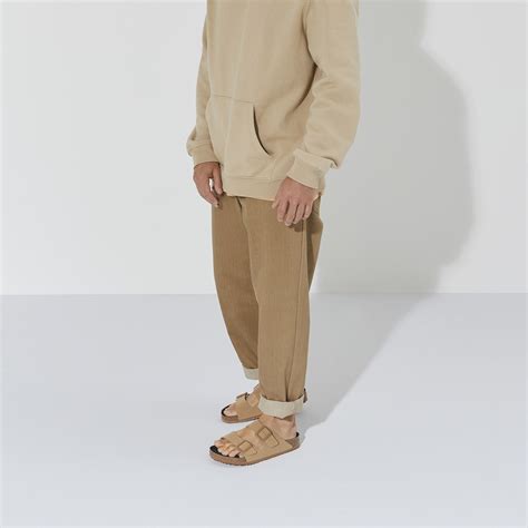 Buy Brown Arizona Birko-Flor Nubuck Vegan Online in India - BIRKENSTOCK