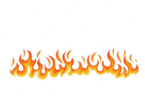 Flames Border Clip Art