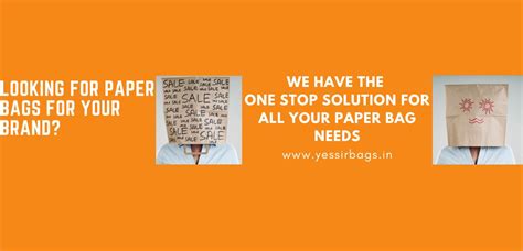 Best paper bag shop near me – yessirbags.in