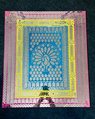 Peacock Wall Decor Frame (with mirrors)-458 – Mirror Glass World Wide