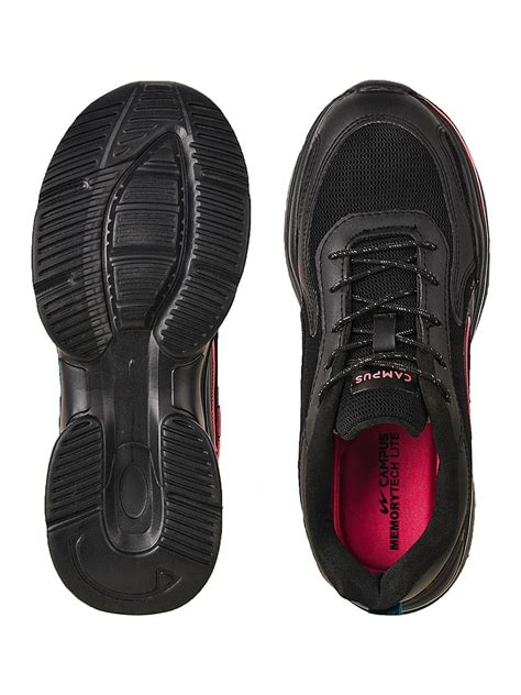 Buy Sneakers For Women: Camp-Stella-Blk-Rani | Campus Shoes