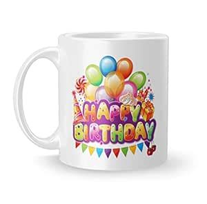 Buy MUGKIN® Happy Birthday Special Happy Fifth Birthday Printed White ...