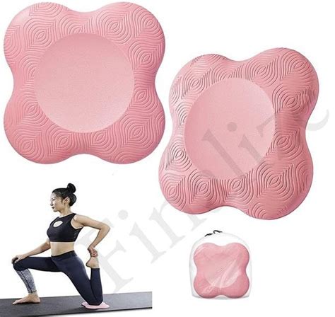 Finalize 2pic Yoga Knee Pad Cushion Extra Thick for Knees Elbows Wrist ...