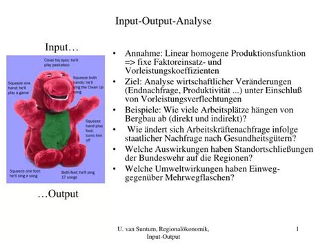 Image result for Input-Output-Analyse Definition