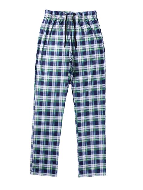 Men's Classic Plaid Pajama Pants Super Soft Big and Tall Sleepwear ...