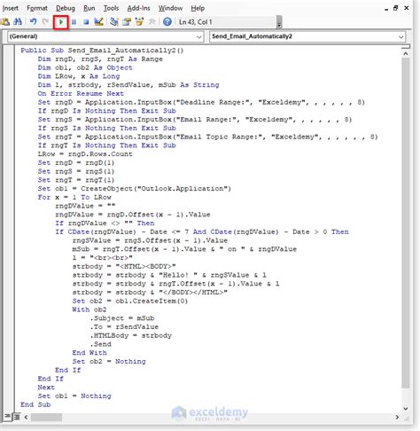 Image result for How to Automatically Send Email From Excel
