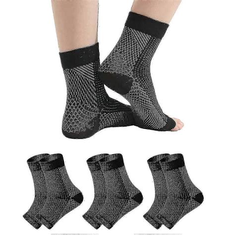 3 Pairs Neuropathy Socks, Soothe Socks For Neuropathy Pain, Tendonitis Compression Socks ...