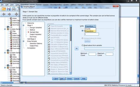 SPSS Complex Samples 的图像结果