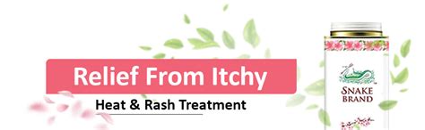 Snake Brand Prickly Heat Cooling Talcum Powder 280g - For Heat & Rash ...