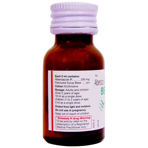 Bendex Cherry & Peppermint Flavour Suspension 10 ml Price, Uses, Side ...