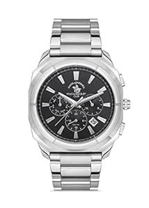 Santa barbara polo & racquet club chronograph Black Dial Men's Watch-SB ...