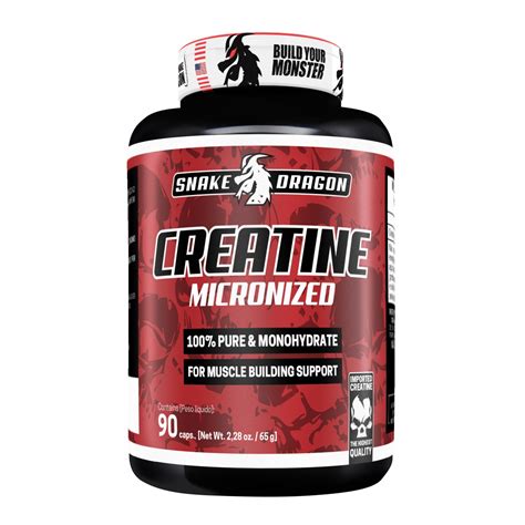 Creatine Pure Micronized - Snake Dragon