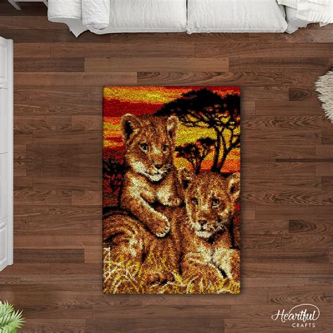 Brothers in Blood DIY Latch Hook Rug Making Kit For Adults – Latch Hook ...