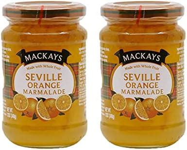 Mackays Seville Orange Marmalade Jam 340gm (Pack of 2) | Imported from ...