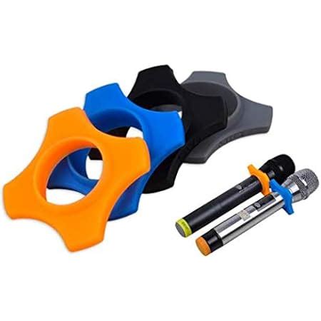 DNHCLL 4 PCS Rubber Microphone Anti-roll, Anti-fall And Anti-slip ...