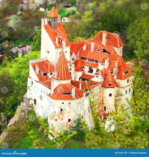 Bran Castle, Romania stock image. Image of romania, roofs - 5167153
