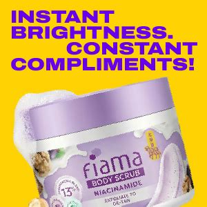 Buy Fiama De Tan Body Scrub 200g, 1% Niacinamide + 1% Salicylic Acid ...