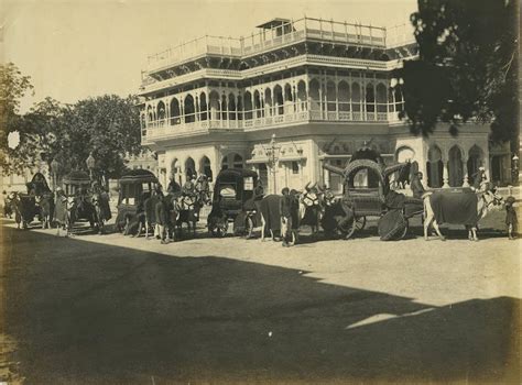 Various Photographs of a Procession in Jaipur, Rajasthan - c1920's ...