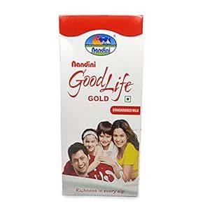 Nandini Goodlife Gold 1 Ltr Tetra Pack : Amazon.in: Grocery & Gourmet Foods