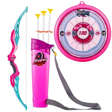 Planet Of Toys Archery Set for Kids Bow and Arrow Toys for Boys ...