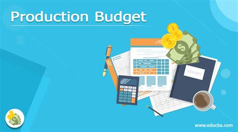 Image result for Production Budget Example Meaning