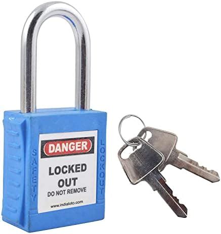 Loto Product India OSHA Safety Padlock 38mm (Blue) : Amazon.in: Home ...