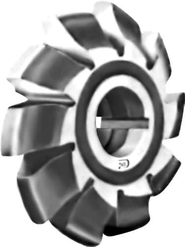 F&D Tool Company 13045 Involute Gear Milling Cutter, High Speed Steel ...