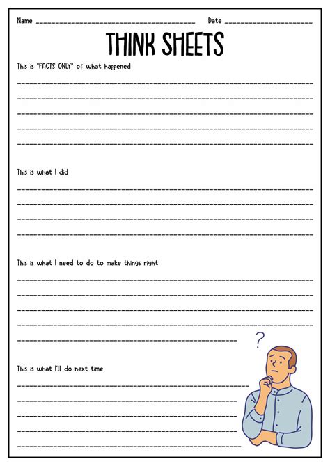 Behavior Problem Solving Worksheets 的图像结果