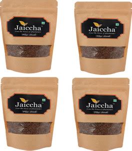 Jaiccha Edible Seeds-Flax Seeds 800 gms in Brown Paper Pouch Brown Flax ...