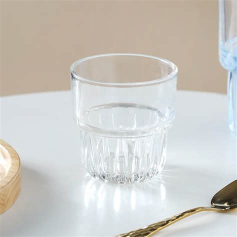 Fancy Juice Glass Set of 4 Small Online - Premium Tumbler | Nestasia