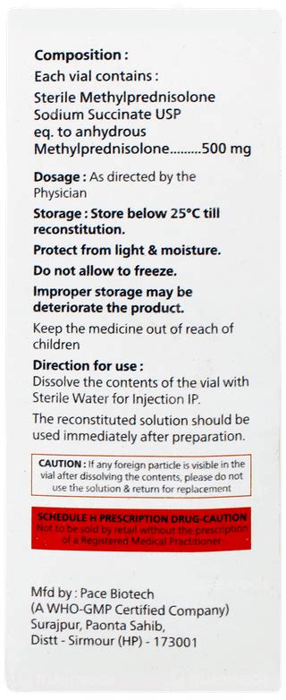 Predzen 500mg Injection 1 - Uses, Side Effects, Dosage, Price | Truemeds