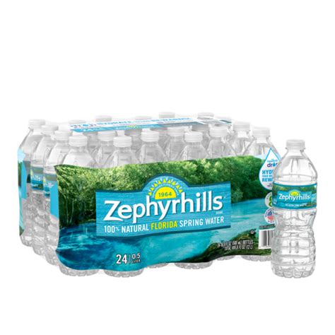 Zephyrhills® Spring Water | .5 Liter 24-Pack | ReadyRefresh