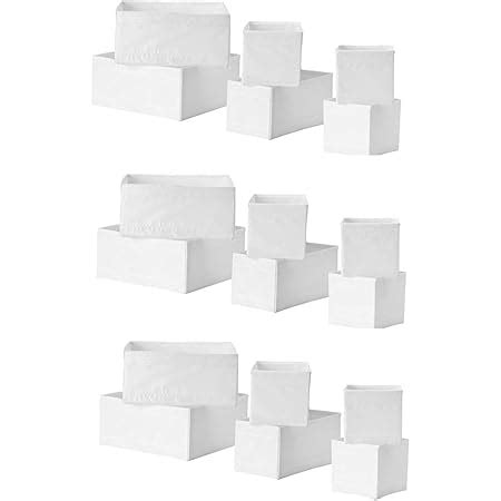 Ikea Skubb Storage Box,drawer Organizer,multiuse SET OF 18, White by ...