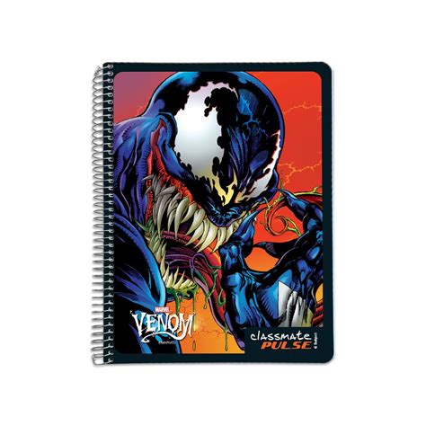 Classmate Pulse 6-Subject Spiral Notebook – 252 Pages, Ruled, Premium ...