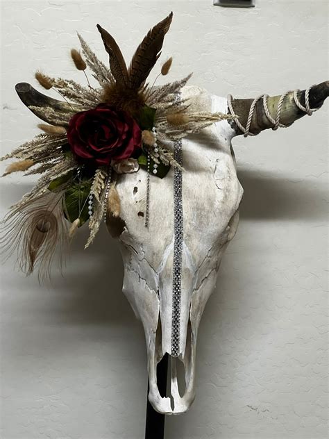 Floral cow skull – Artofit