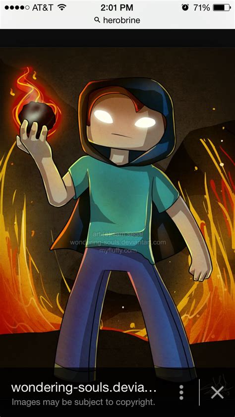 Fan art by me. herobrine yay | Minecraft wallpaper, Minecraft drawings ...