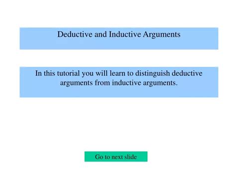 Image result for Deductive vs Inductive Arguments