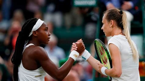 Cori Gauff defeats Magdalena Rybarikova to reach Wimbledon third round ...