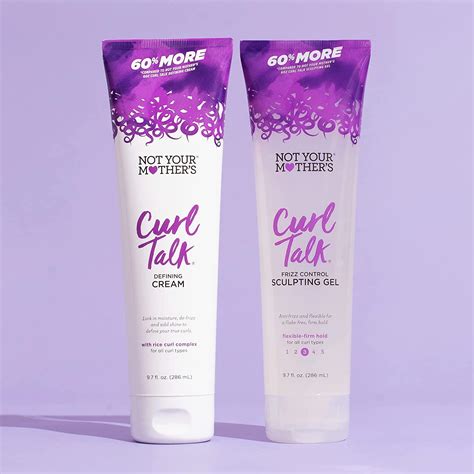 Not Your Mother's Curl Talk Frizz Control Gel & Defining Cream 2-Pack ...