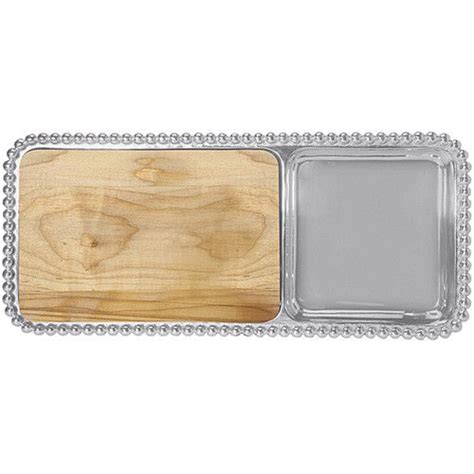 Found it at Wayfair - String of Pearls Cheese and Cracker Serving Tray ...