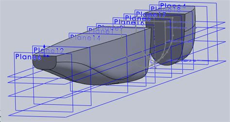 Solidworks Lofted Boss/Base 的图像结果