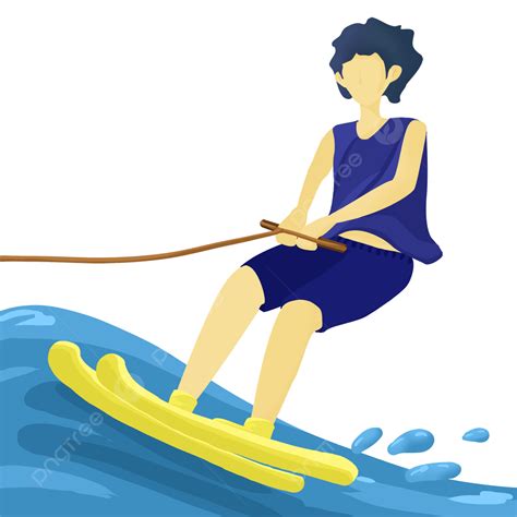 Water Skier Clip Art