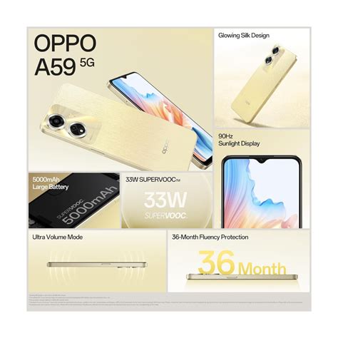 Oppo A59 5G 6GB Ram, 128GB Storage| Mediatek Dimensity |13MP Dual Rear